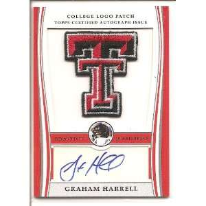 2009 Topps Certified Autograph Issue . . . Graham Harrell T College 