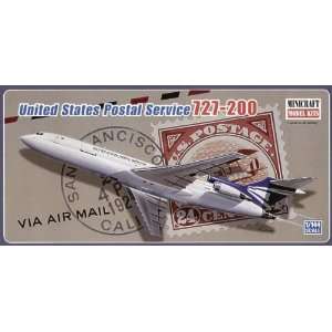   Postal Service 727 200 Airplane Model Kit, 1/144 Scale Toys & Games