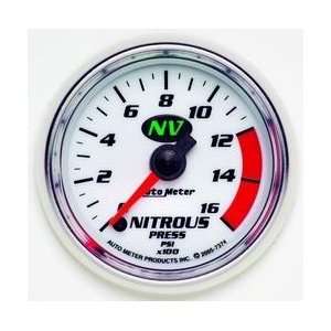  Auto Meter 7374 2 1/16IN NV/S NITROUS Automotive