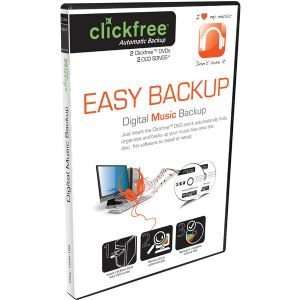  U74920 ClickFree Automatic Backup DVD   Music Edition   2 