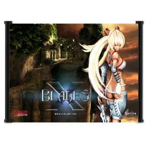  X Blades Game Fabric Wall Scroll Poster (42 x 32) Inches 