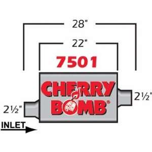  Cherry Bomb 7501 Elite Muffler Automotive