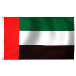  United Arab Emirates Flag 5X8 Foot Nylon Patio, Lawn 