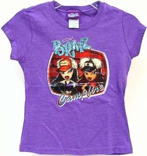  Bratz Campfire Logo T shirt for Girls Clothing