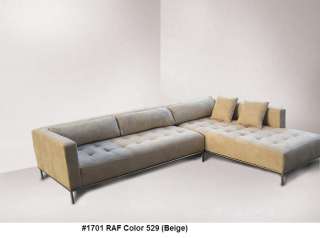 PC Fabric Sectional Sofa 1701 Stylish Design  