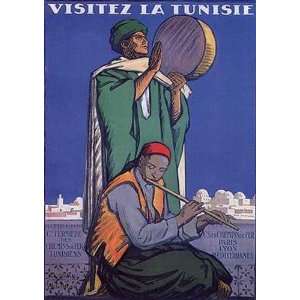  Visitez La Tunisie Poster Print