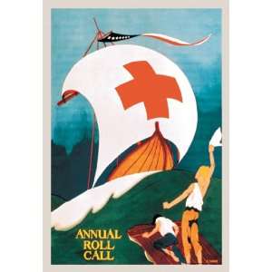    Red Cross Annual Roll Call 20x30 Poster Paper