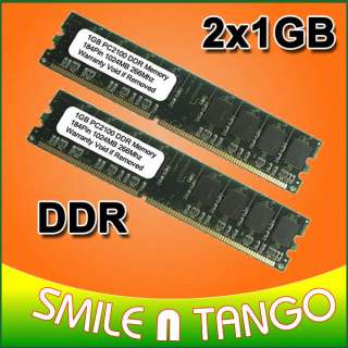 2GB DDR PC2100 PC 2100 266 Mhz 2 X 1GB 184 Pin MEMORY  