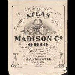 1875 Atlas of Madison County, Ohio   OH History Genealogy Biography 