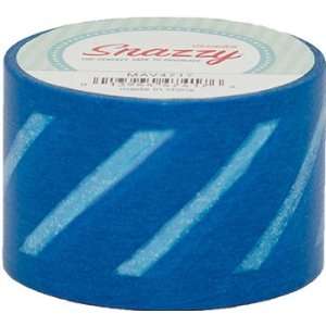  Quality value Mavalus Snazzy Blue Strips Tape 1.5 X 39 By 