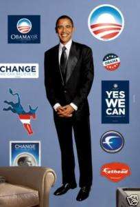 Fathead Barak Obama 44th President USA United States  