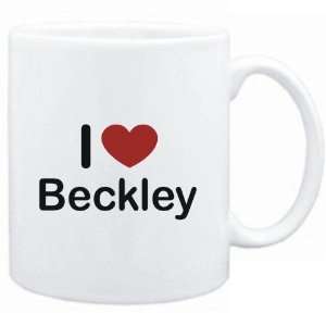 Mug White I LOVE Beckley  Usa Cities 