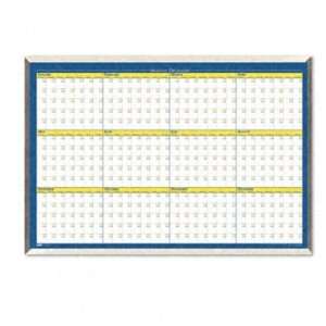   Planner BOARD,12 MTH,32X21,LAM,BE 808S (Pack of 2)