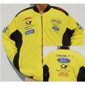  Jordan F1 Team Jacket Yellow and Black