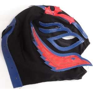  WWE Black/Red/Blue Rey Mysterio Kids Wrestling Mask Toys & Games