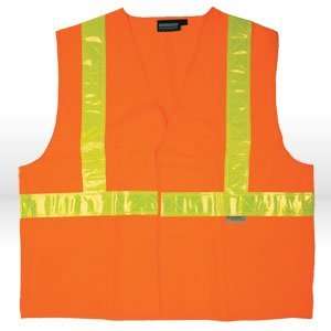 ERB 14543 S17P Class 2 Safety Vest with High Gloss Trim 