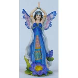   Lotus Faerie ~ Fairy Figurine By Jane Starr Weils 8202