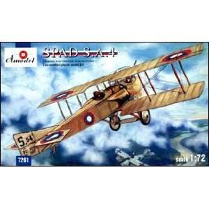  SPAD SA4 French WWI Biplane Fighter 1 72 Amodel Toys 