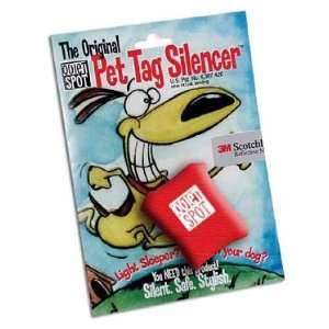  Quiet Spot Pet Tag Silencer   Red