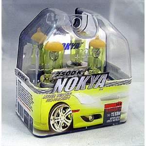  Nokya Arctic Yellow H4 Headlight Bulb (Stage 1) and Free 