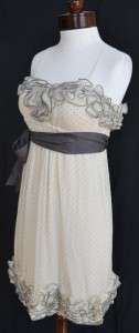 Yoana Baraschi Anthropologie Dress 8 M UK 12 NWT $369 Blow Up Mini Dot 