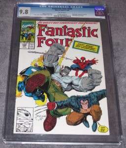 Fantastic Four #348 CGC 9.8 NM/M White Pages (1991)  