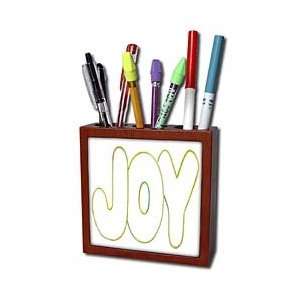  CherylsArt Word Art   Colorful outline of word Joy   Tile 