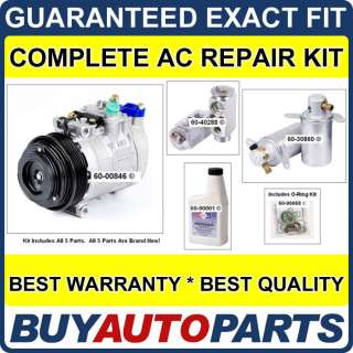 MERCEDES C & CLK CLASS AC REPAIR KIT NEW COMPRESSOR  