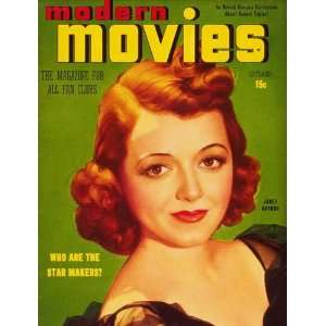   11 x 17 Modern Movies Magazine Cover 1930s Style A  