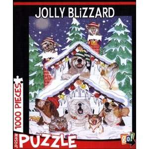  Jolly Blizzard 1000 Piece Puzzle Toys & Games