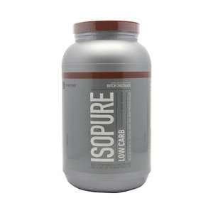  Natures Best Low Carb Isopure, Dutch Chocolate 3 lb (Pack 