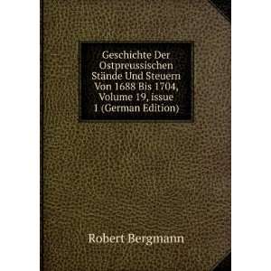   1704, Volume 19,Â issue 1 (German Edition) Robert Bergmann Books