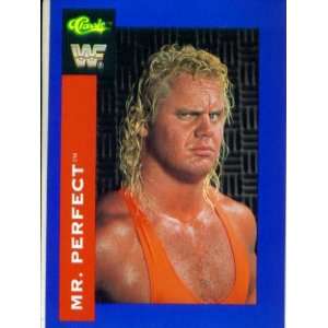  1991 Classic WWF Wrestling Card #113  Mr. Perfect Curt 