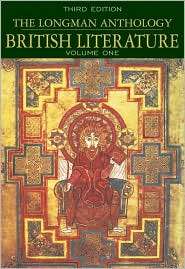 The Longman Anthology of British Literature, Volume 1, (0321333977 