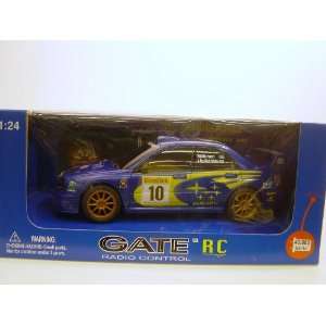  R/C SUBARU IMPREZA WRC #10 1/24 SCALE Toys & Games