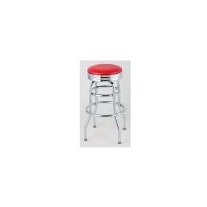  Royal Industries ROY 7710 R   Classic Diner Bar Stool w 