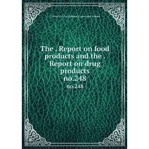The . Report on food products and the . Report on drug products. no 