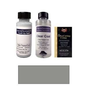  2 Oz. Light Gray Metallic (Cladding) Paint Bottle Kit for 