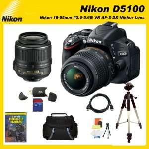 Nikon D5100 16.2MP CMOS Digital SLR Camera with 3 inch Vari Angle LCD 