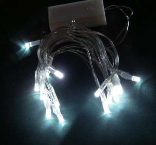 LED Battery WHITE 16 set 15 Fairy/String Light Bulk Lot  