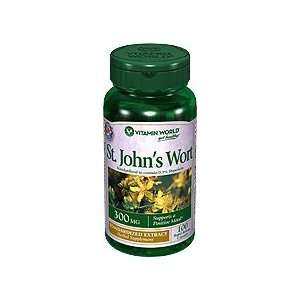  St. Johns Wort 300 mg Standardized Extract 300 mg. 0.3% 