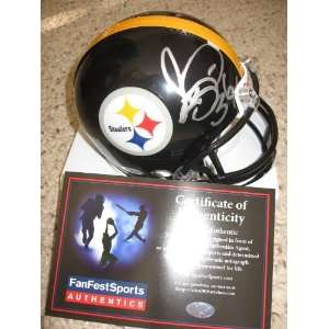  Jerome Bettis signed autographed Steelers Mini Helmet 