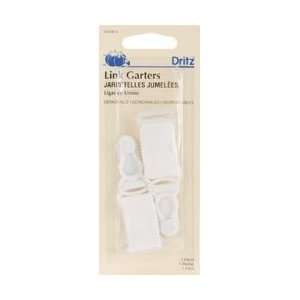  Dritz Link Garters White 1 Pair 56656; 6 Items/Order