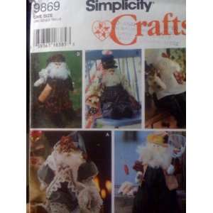  Simplicty Pattern 9869 Arts, Crafts & Sewing