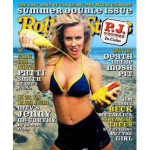 Rolling Stone Cover of Jenny McCarthy / Rolling Stone Magazine Vol 