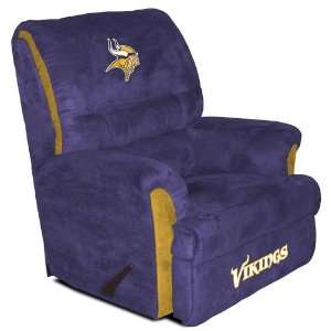   Minnesota Vikings Big Daddy Recliner Recliner Furniture & Decor