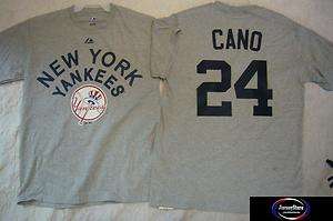 MAJESTIC Yankees ROBINSON CANO Baseball Jersey Shirt MD  