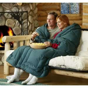  Cozy Couple Down Wrap Green