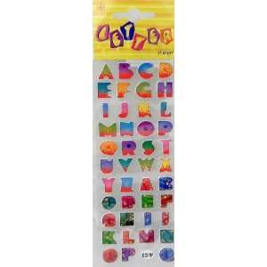  Crystal Sticker   Letter (2 Sheets)   #08021 Toys & Games