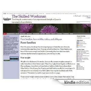  The Skilled Workman Kindle Store David Bergsland/ Radiqx 